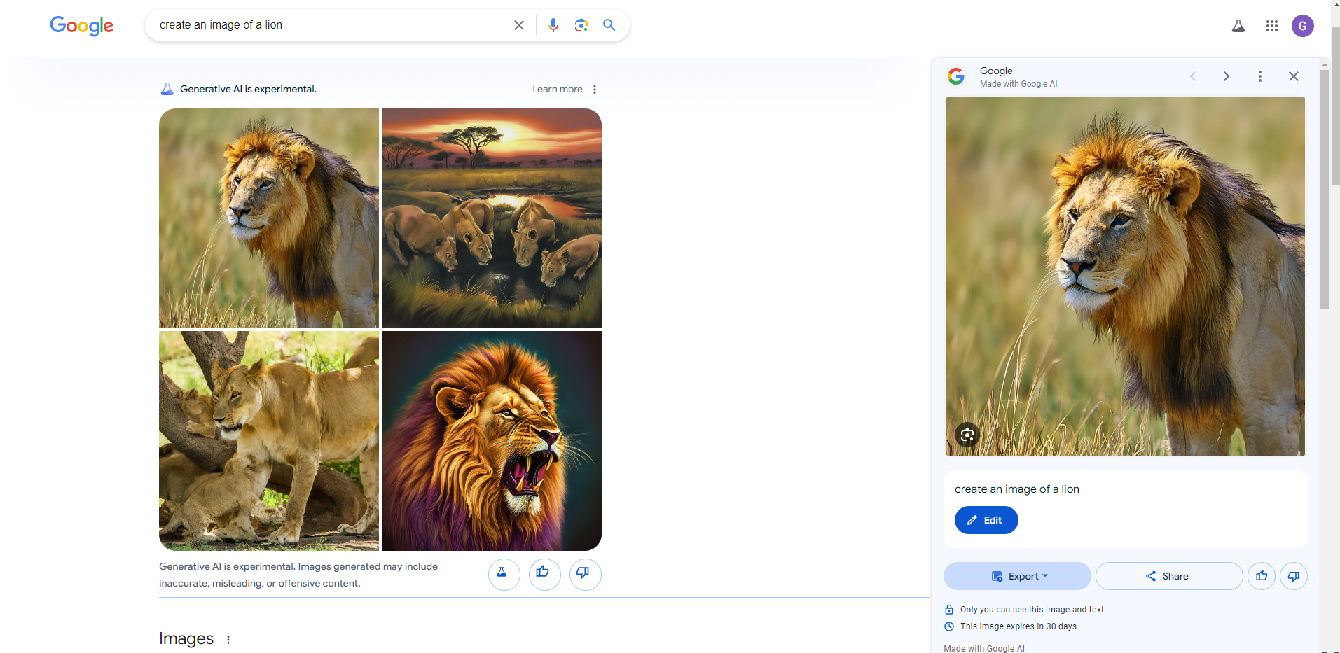  IA Google Génération d'images